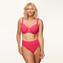 Annadiva Swim Pink Garden Voorgevormde Balconette Bikinitop Cerise