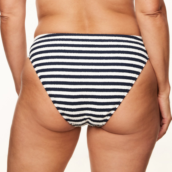 Annadiva Swim Navy Stripes Spezial Bikini Hose Blue
