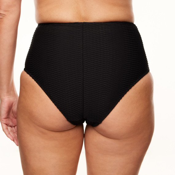 Annadiva Swim The Hills High Waist Bikini Hose Black