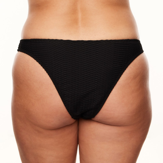 Annadiva Swim The Hills Brazilian Bikini Hose Black