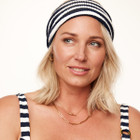 Navy Stripes Haarband