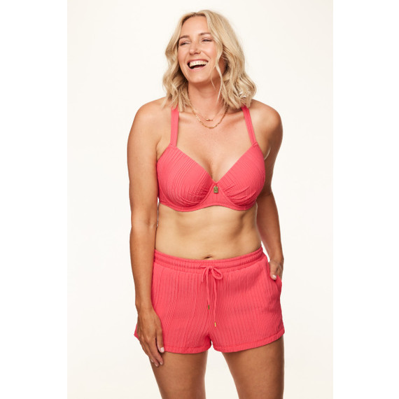 Annadiva Swim Coral Coast Short Coral