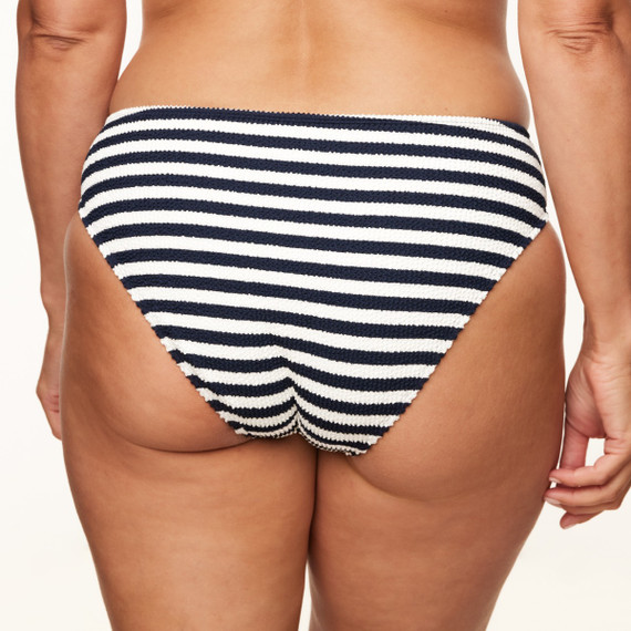 Annadiva Swim Navy Stripes Rio Bikini Hose Blue