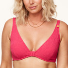 Pink Garden Plunge Bikinitop