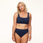 Annadiva Swim Waves Bralette Bikini Oberteil Navy 