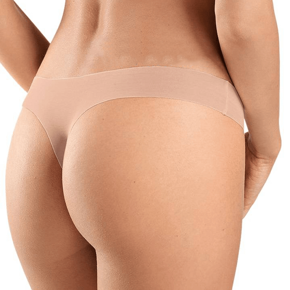 Hanro Invisible Cotton String Chestnut