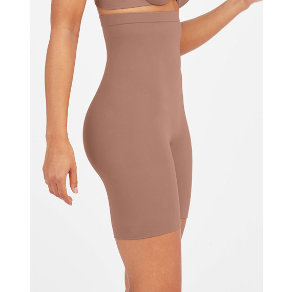Spanx Everyday Seamless Shaping High Waist Short Cafe au Lait