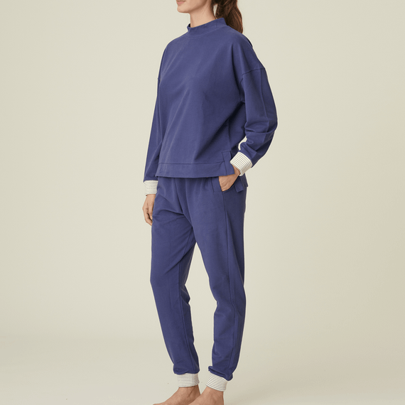 Marie Jo L'Aventure Loungewear Pyjamaset Blue Bijou