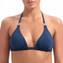 Beachlife Navy Triangle Bikini Oberteil