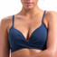 Beachlife Navy Twist Bikini Oberteil