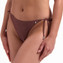 Beachlife Raisin Glitter Bikini Hose mit Seitlichen Bändern