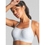 Panache Power Vorgeformter Sport BH Weiss