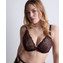 Aubade Crazy In Love Plunge BH Satin Brown