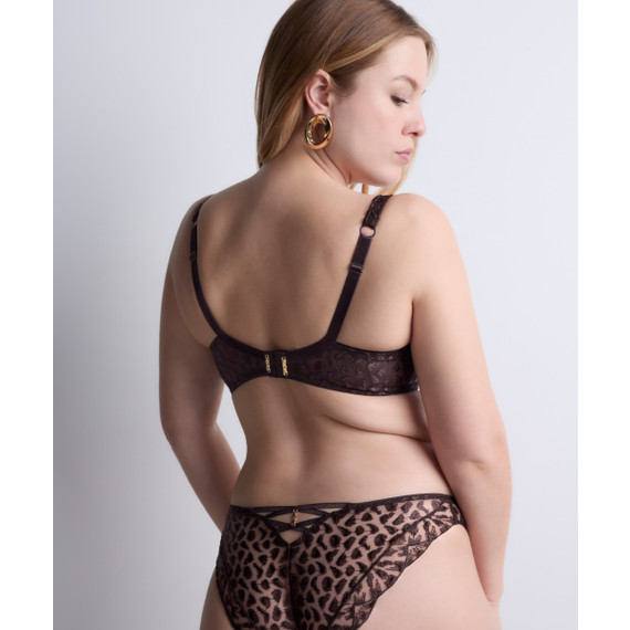 Aubade Crazy In Love Push-up BH Satin Brown