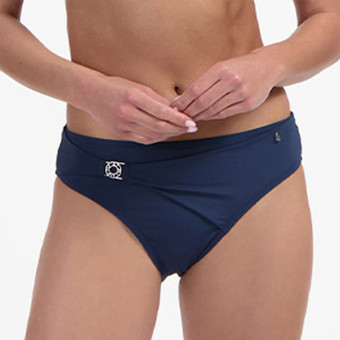 Navy Hoog Bikinibroekje