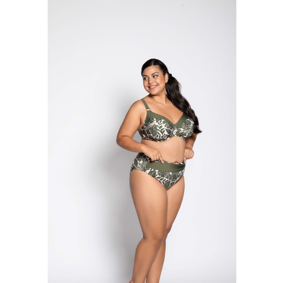 Ulla Swim Bali Hoog Bikinibroekje Olive
