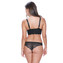 Freya Fancies Longline BH Black
