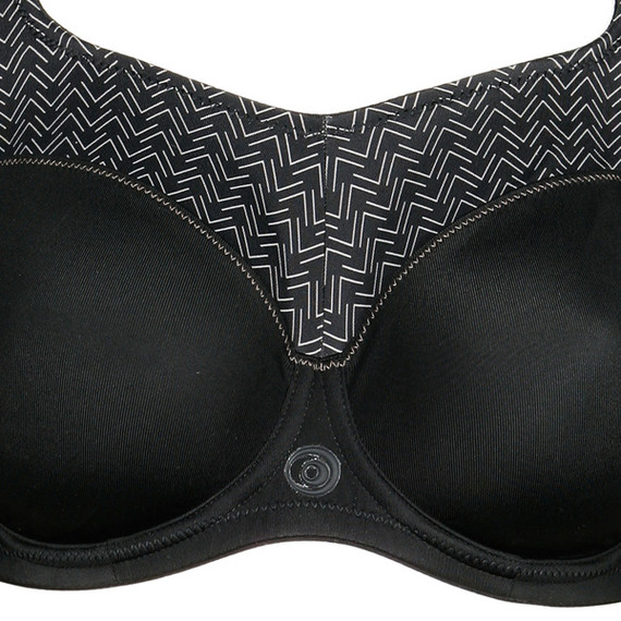 Marie Jo Action Arrow Sport BH Hoog Model Zwart