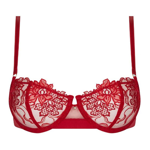 Lise Charmel Adorable And Sexy Balconette BH Rouge Effusion