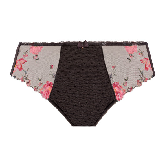 Fantasie Adrienne Slip Charcoal Bloom
