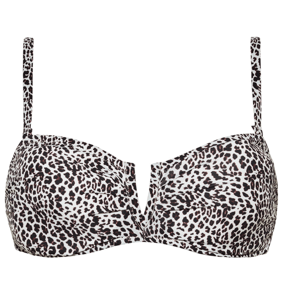 African Oasis Bandeau Bikinitop