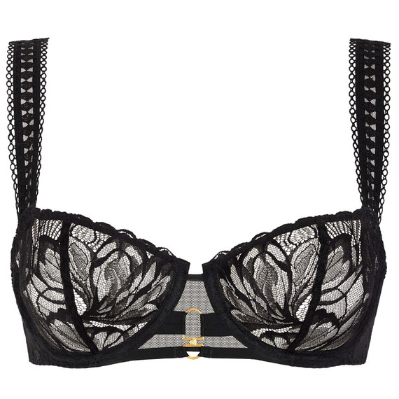 Aubade After Hours Half Cup BH Black