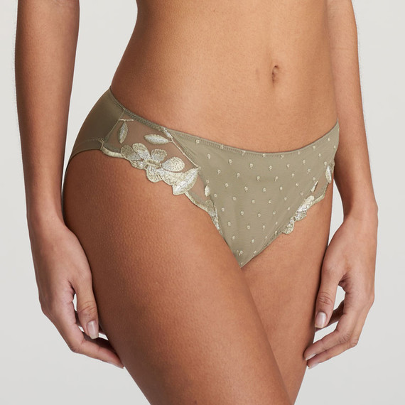 Marie Jo Agnes Rioslip Golden Olive