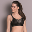 Anita Active Air Control DeltaPad Sport BH Black Kalahari