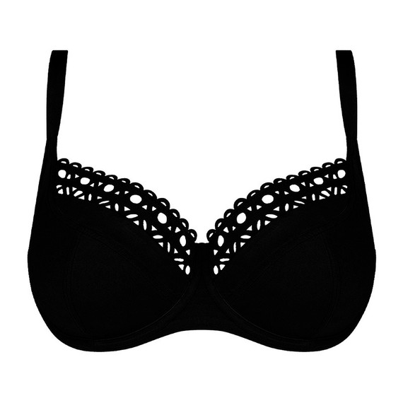 Ajourage Couture Bügel Bikini Oberteil