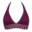Lise Charmel Badmode Ajourage Couture Halter Bikinitop Ajourage Prune