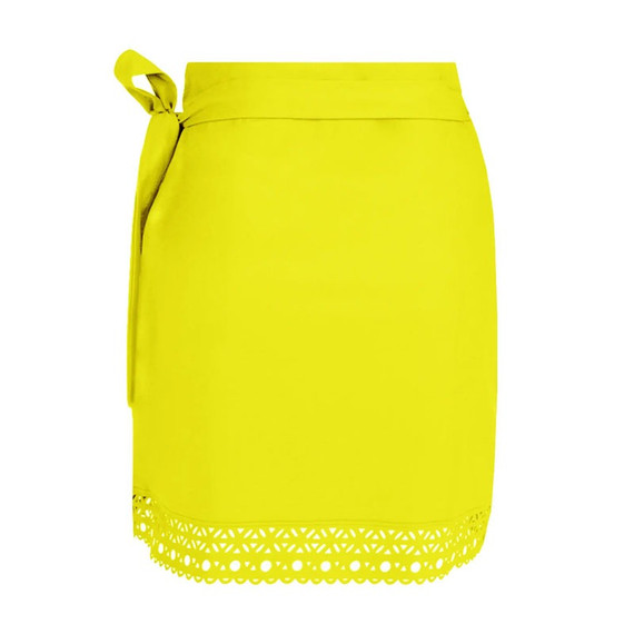 Lise Charmel Badmode Ajourage Couture Wikkelrok Ajourage Jaune