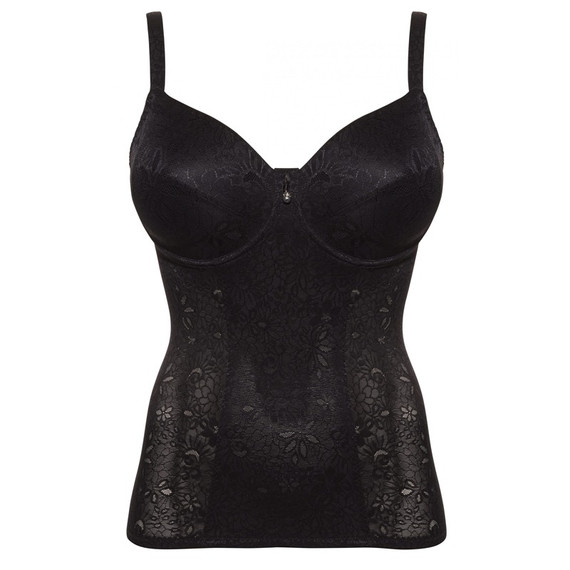 Ulla Alice BH Liner met Beugel Zwart