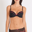 Aubade Allee des Plaisirs Push-up BH Noir Torride