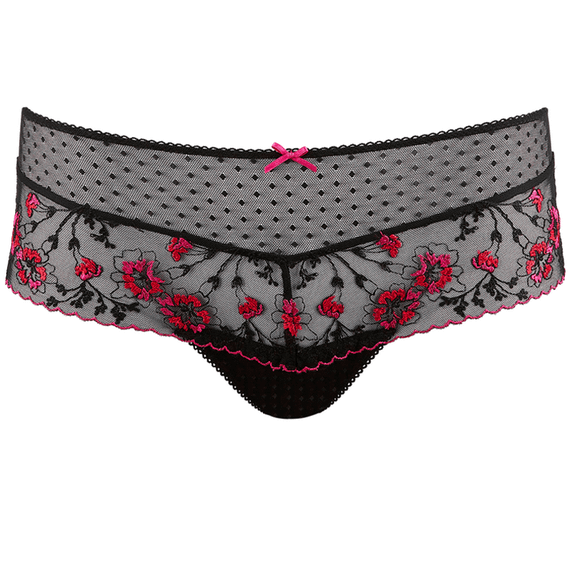 Aubade Allee Des Plaisirs Stringboxer Noir Torride 