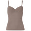 Hanro Allure Cami Top met Voorgevormde BH Taupe
