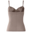 Hanro Allure Cami Top met Voorgevormde BH Taupe