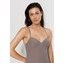 Hanro Allure Cami Top met Voorgevormde BH Taupe