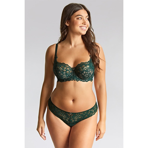 Panache Allure Full Cup BH Forest Green