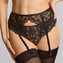 Panache Allure Jarretels Black