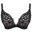 Panache Allure Plunge BH Black