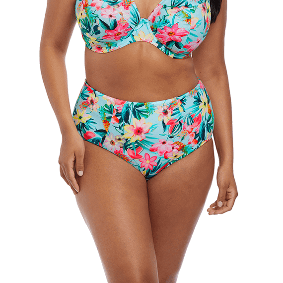 Elomi Swim Aloha Bikinibroekje Aqua