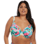 Elomi Swim Aloha Plunge Bikinitop Aqua
