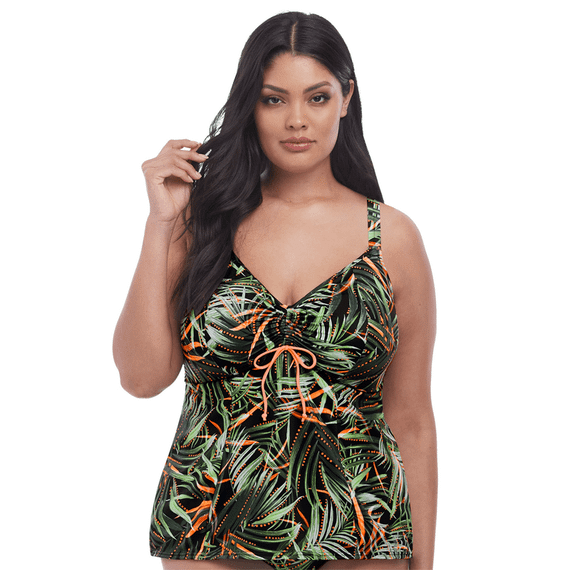 Elomi Swim Amazonia Tankinitop Khaki