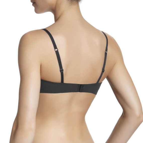 Simone Perele Amour voorgevormde push-up BH antraciet
