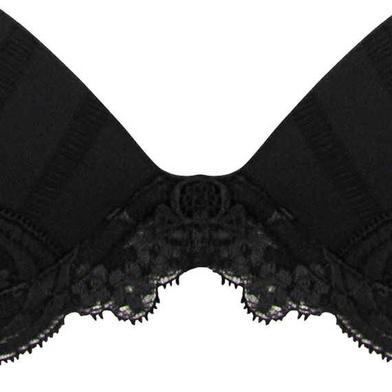 Simone Perele Amour voorgevormde push-up BH antraciet