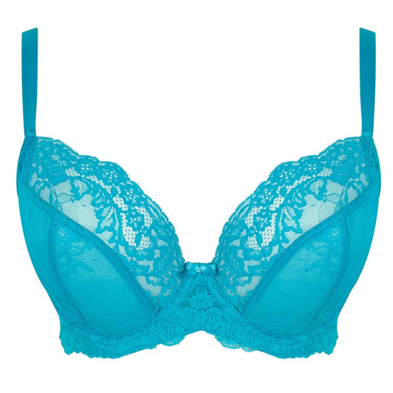 Panache Ana Plunge BH Ocean Blue