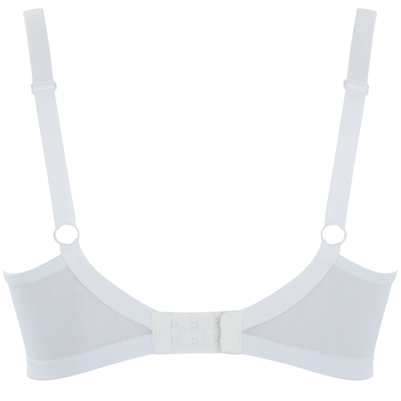 Panache Ana Plunge BH White