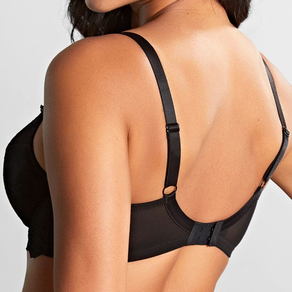 Panache Ana Plunge BH Black