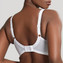 Panache Ana Plunge BH White