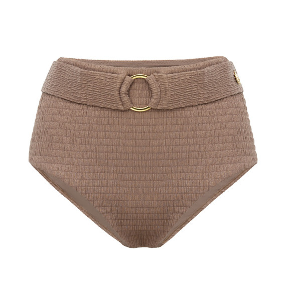 Sparkling Smocky High Waist Bikinibroekje